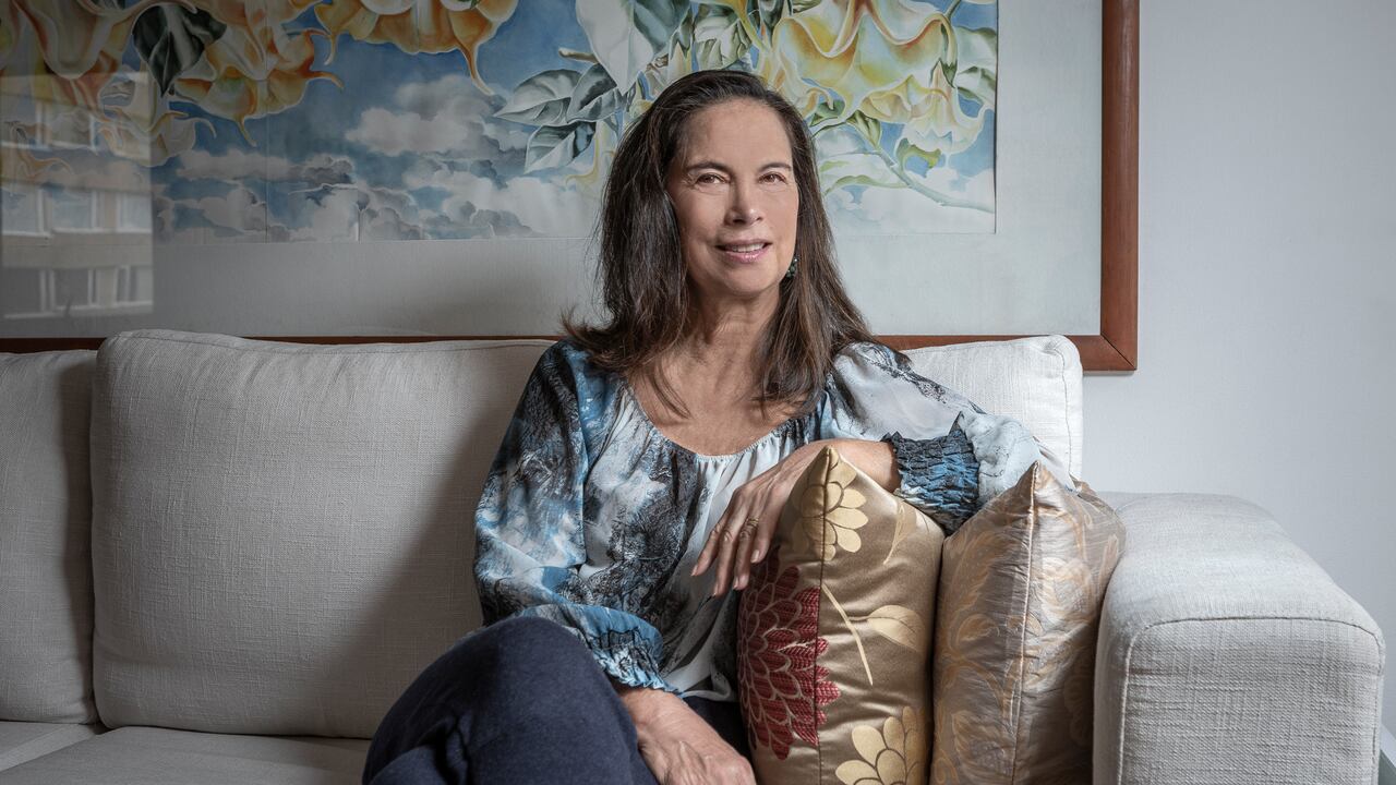 La actriz Lauura García, auotora del libro Sin verlo venir.