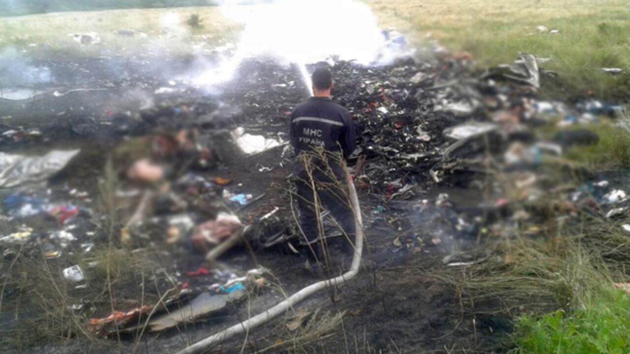 El Boeing 777-200 despegó de Ámsterdam con destino a Kuala Lumpur. Foto: RT.