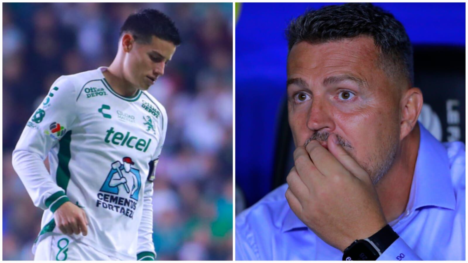 Entrenador de Chivas se refirió a la polémica con el León de James Rodríguez.