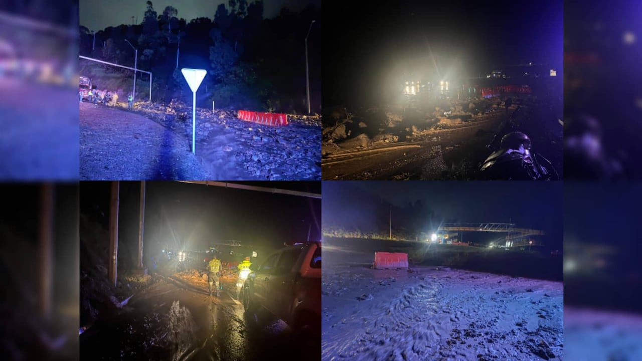 Vías afectadas entre Cúcuta - Pamplona - Bucaramanga.