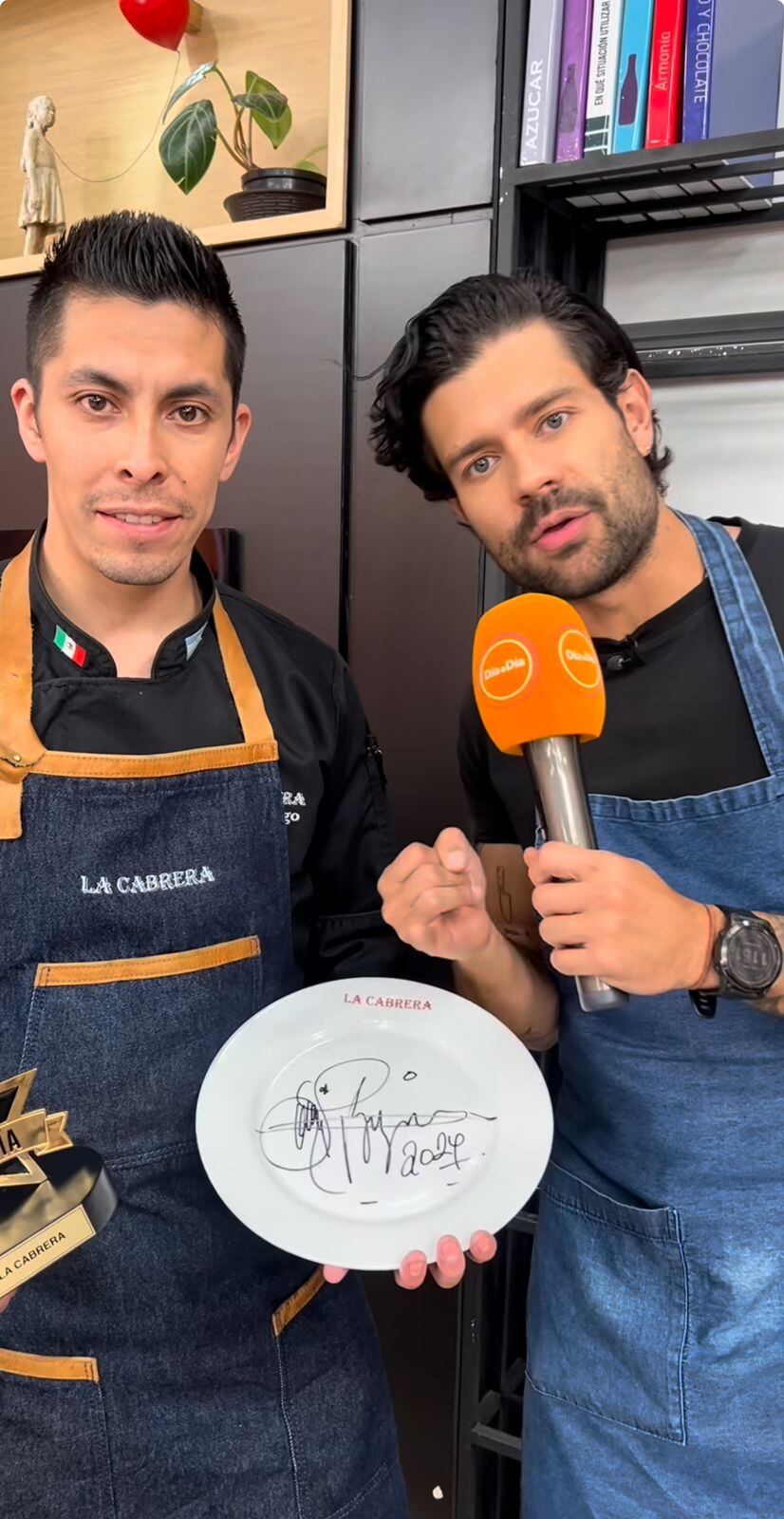 Juan Diego Vanegas y Daniel Lugo en 'Día a día'