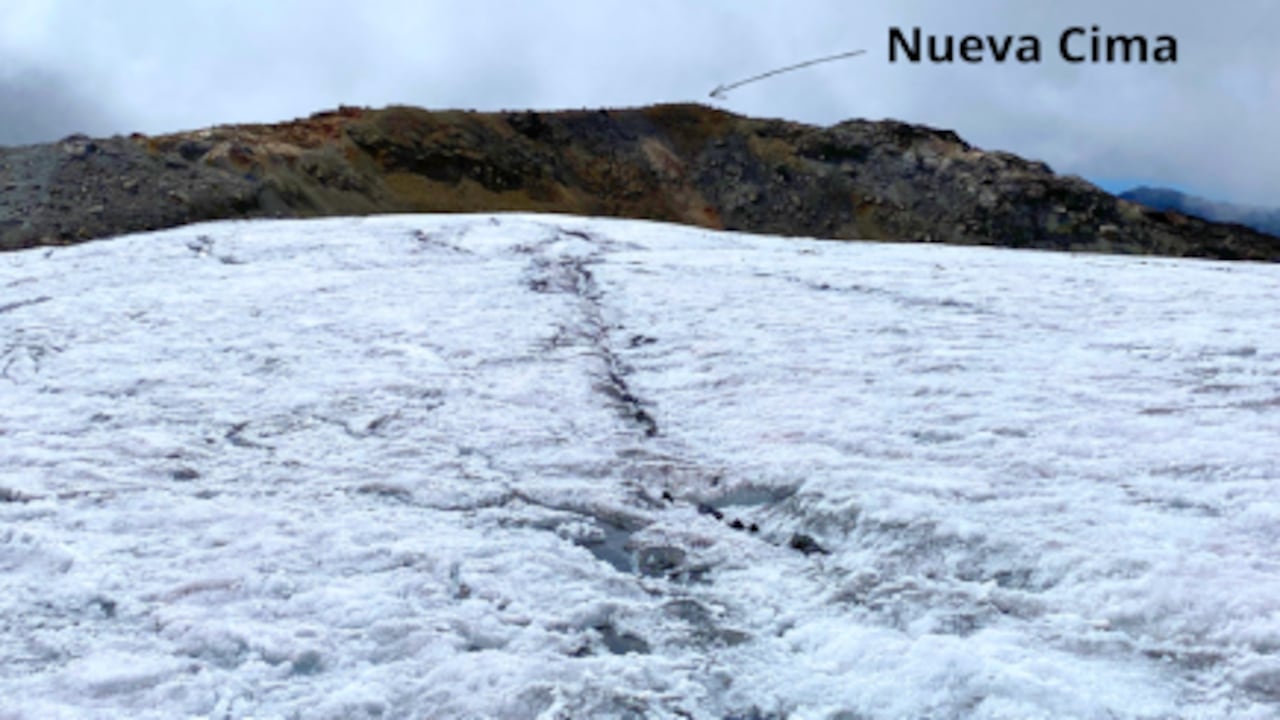La cima del nevado Santa Isabel ya no es de hielo, sino de roca. Ideam advierte sobre su extinción.