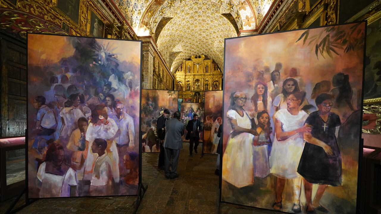 La promesa, exposición sobre la Virgen de los Remedios de Riohacha en el Museo Santa Clara.