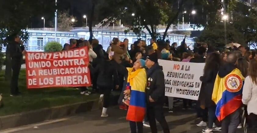 Como consecuencia del bloqueo hubo caos en la movilidad.