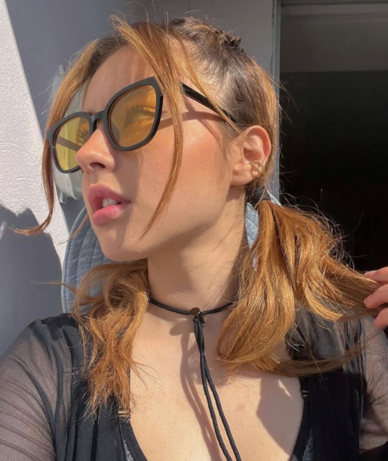 La actriz Francisca Estévez.