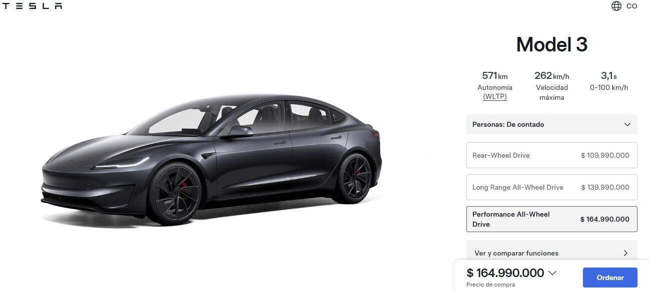 Tesla confirmró su llegada al país. Ofrecerá Model Y y Model 3