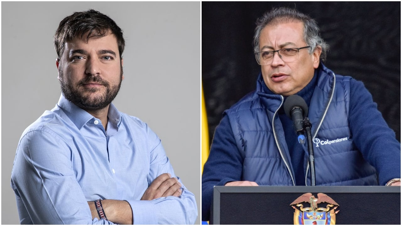 Jaime Pumarejo, exalcalde de Barranquilla, Gustavo Petro, presidente de Colombia.