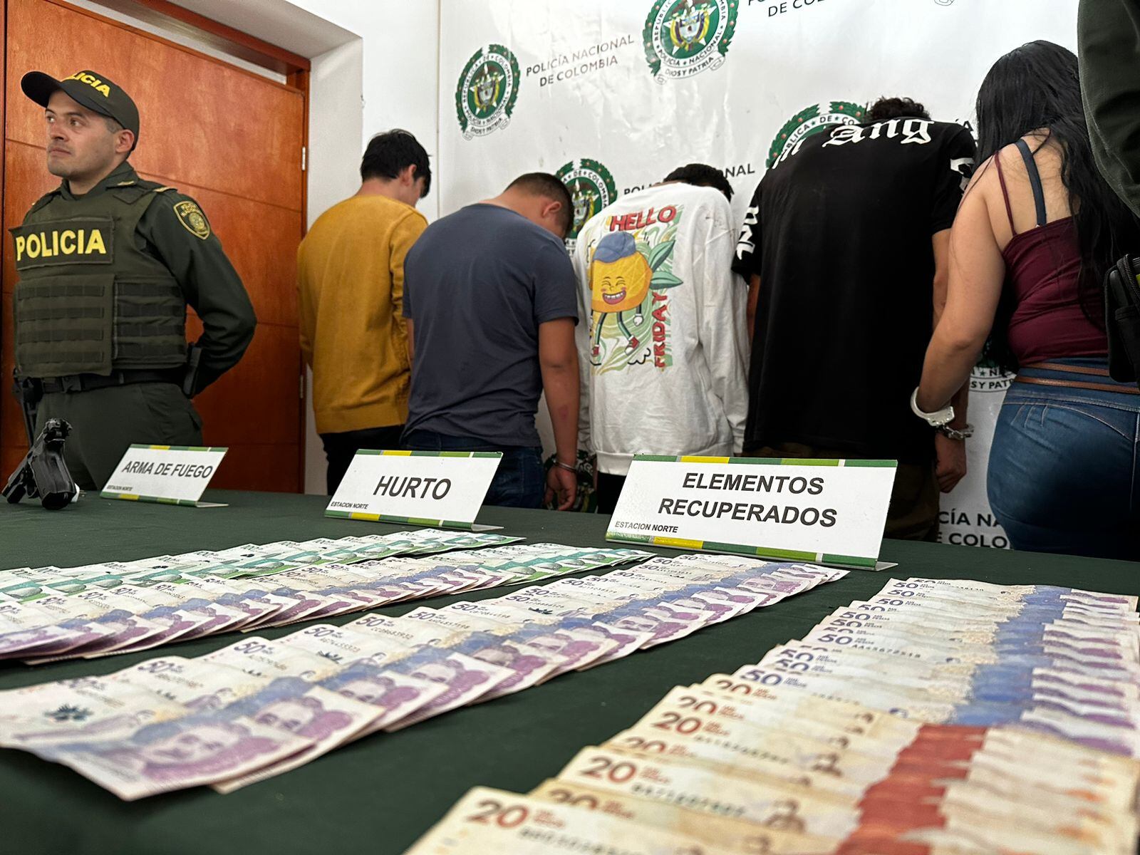 El dinero de la víctima fue recuperado.