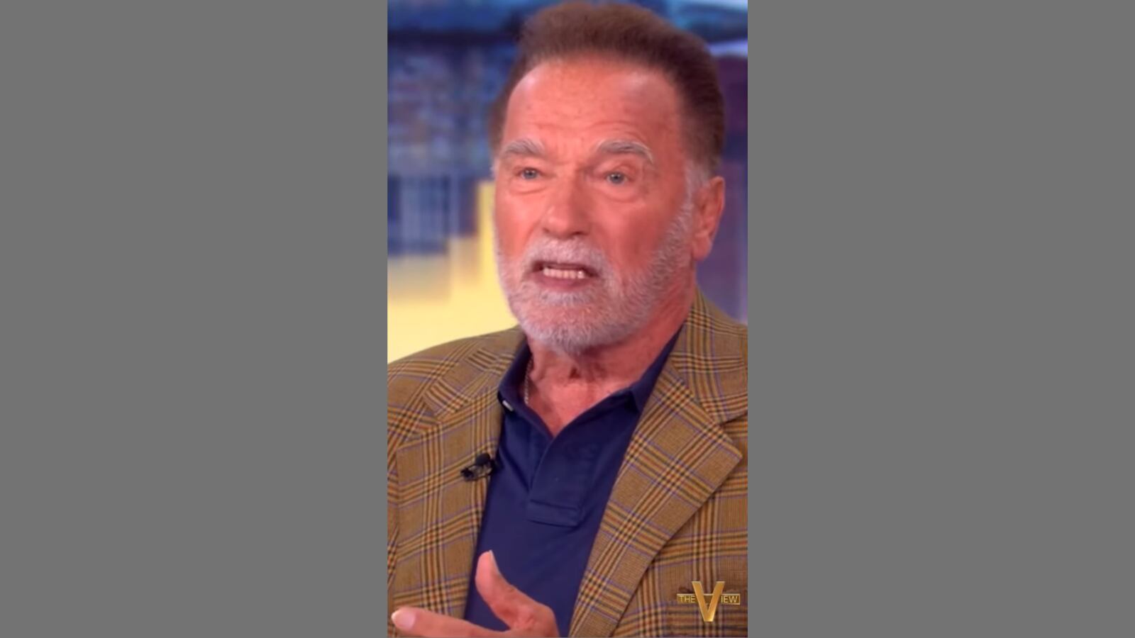 Arnold Schwarzenegger habló sobre los inmigrantes en el programa The View