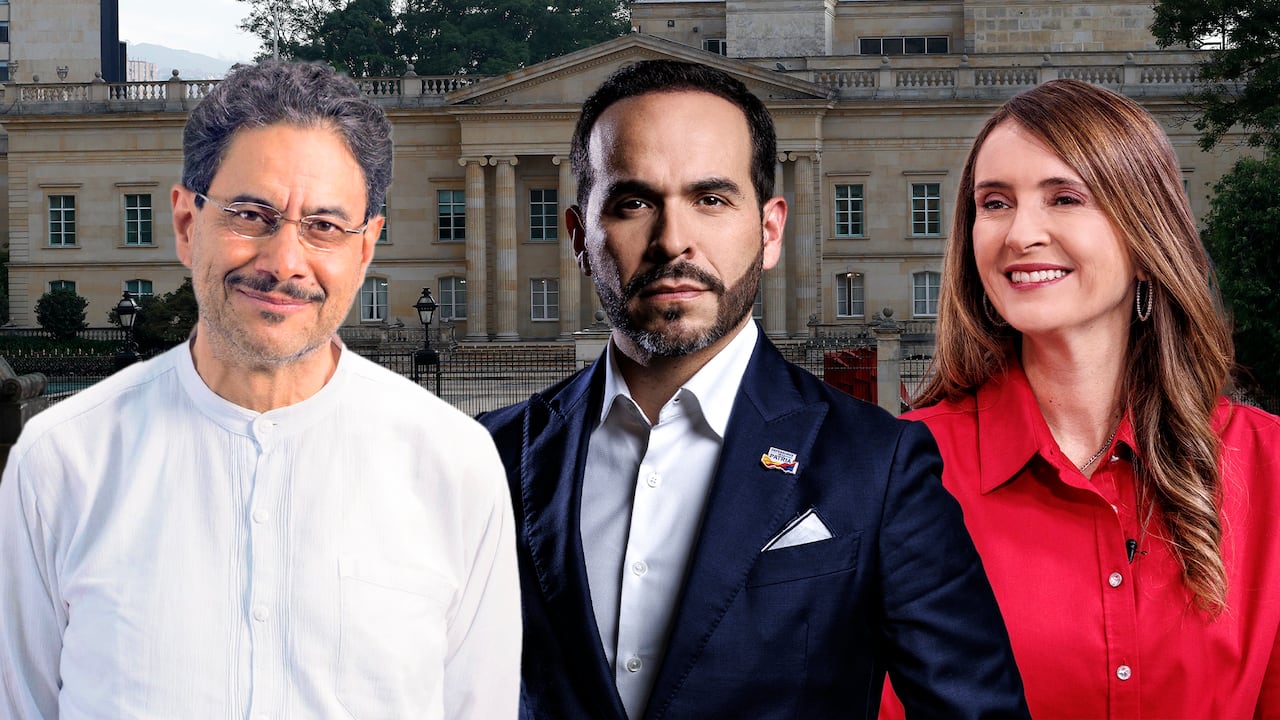 Iván Cepeda, Abelardo de la Espriella y Paloma Valencia.