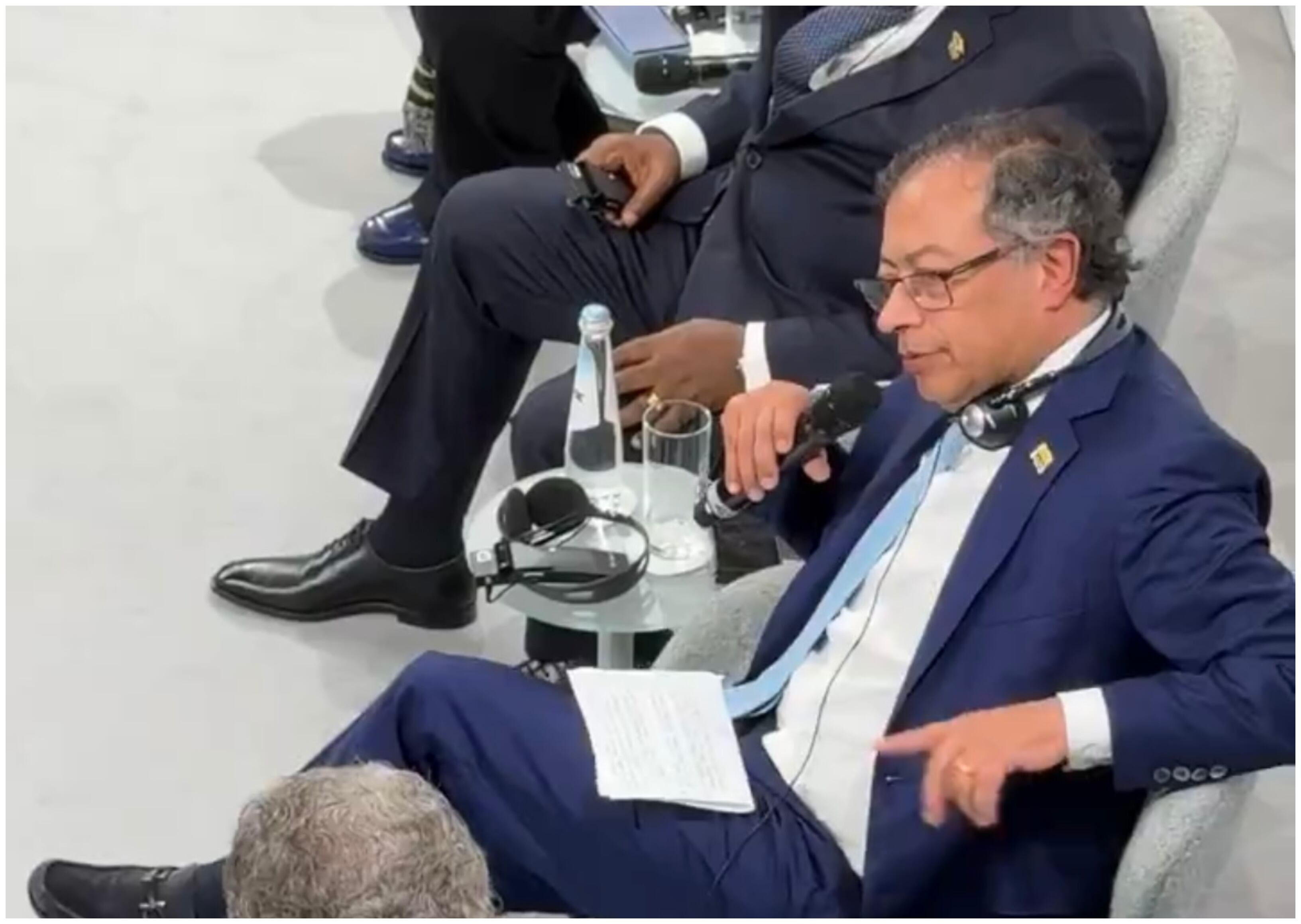 Presidente Gustavo Petro en la Conferencia Mundial de Seguridad