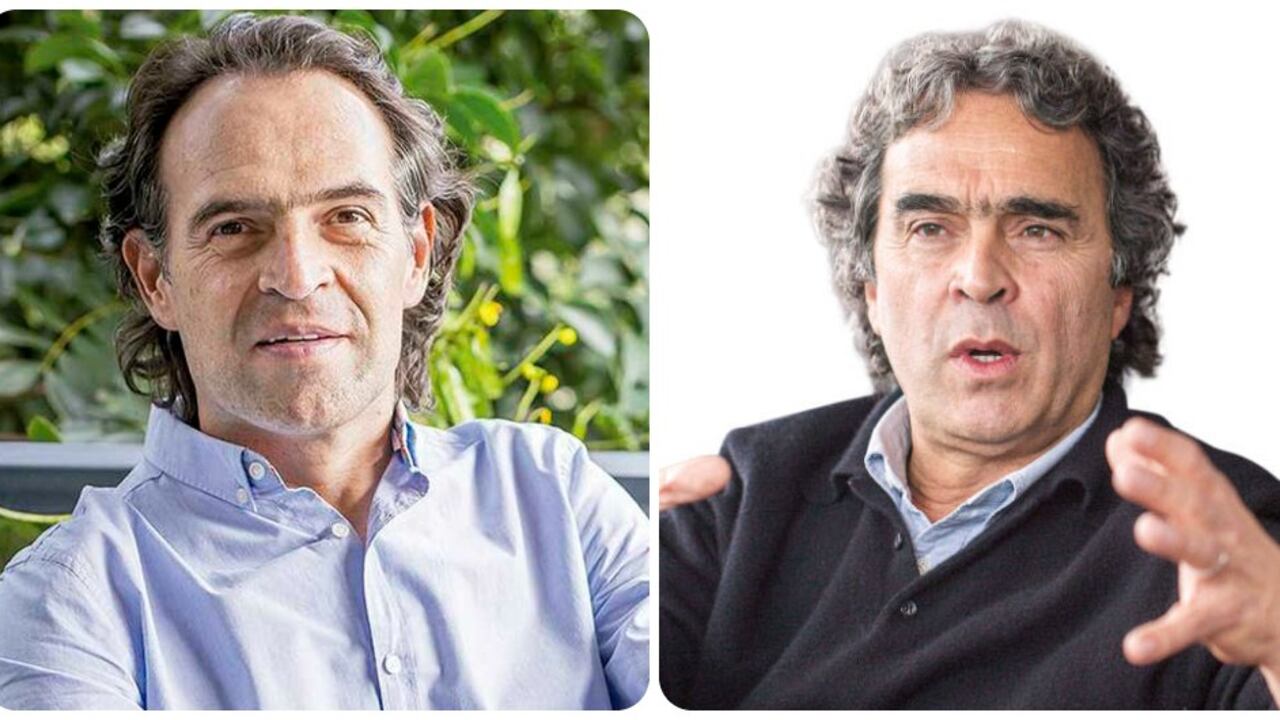 Federico Gutiérrez y Sergio Fajardo, precandidatos presidenciales.