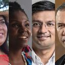 Alfredo Saade, Arelis Uriana Guariyú, Francia Márquez, Camilo Romero y Roy Barreras son los posibles vicepresidentes de Gustavo Petro.