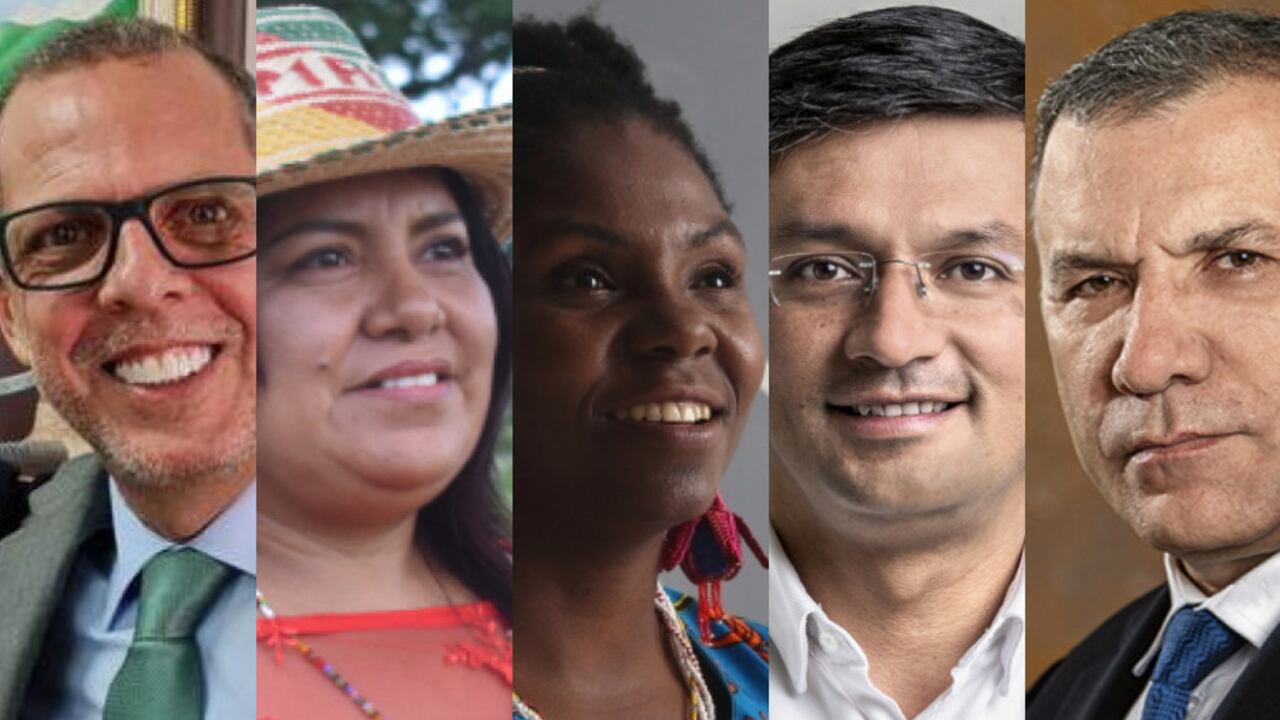 Alfredo Saade, Arelis Uriana Guariyú, Francia Márquez, Camilo Romero y Roy Barreras son los posibles vicepresidentes de Gustavo Petro.
