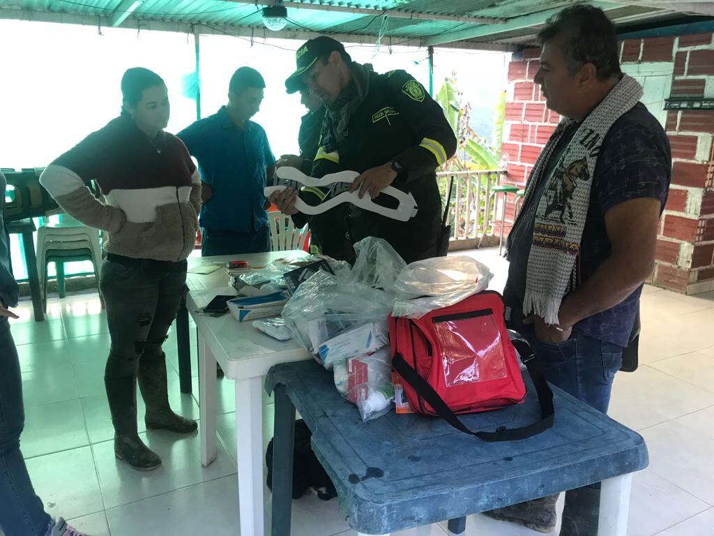 Entre las comunidades que ya han sido visitadas se encuentran las veredas Primavera, Mina Pobre, Potosí, Agua Caliente, Yarumal, Samaria, La Flor, Siberia y Guayabal