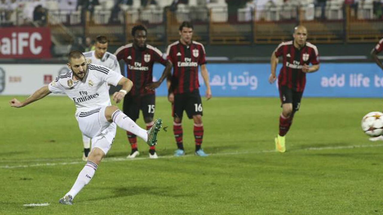 Real Madrid perdió en partido de despedida de año.
