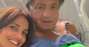 Paola Turbay y su padre