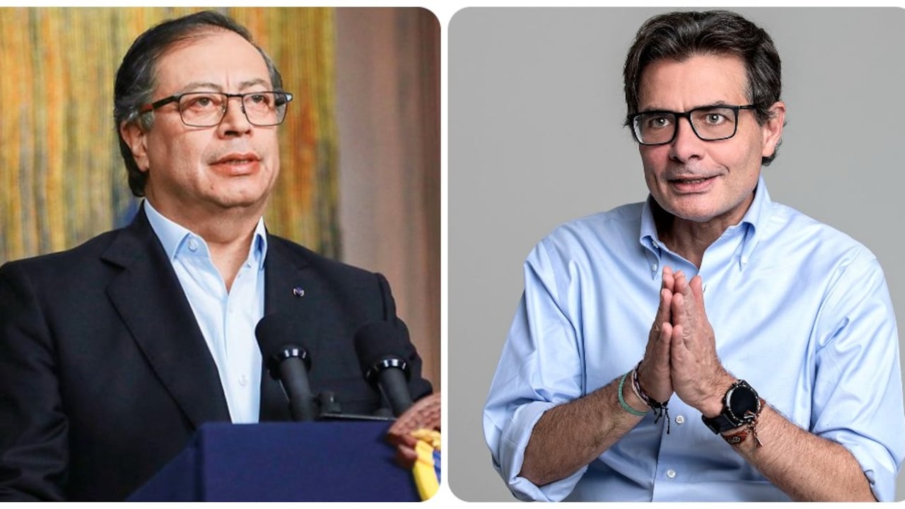 Gustavo Petro y Alejandro Gaviria.