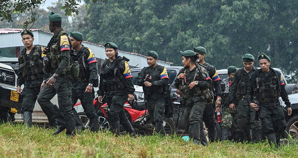 Integrantes de las Farc.