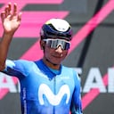 Nairo Quintana durante su participación en el Giro de Italia 2024