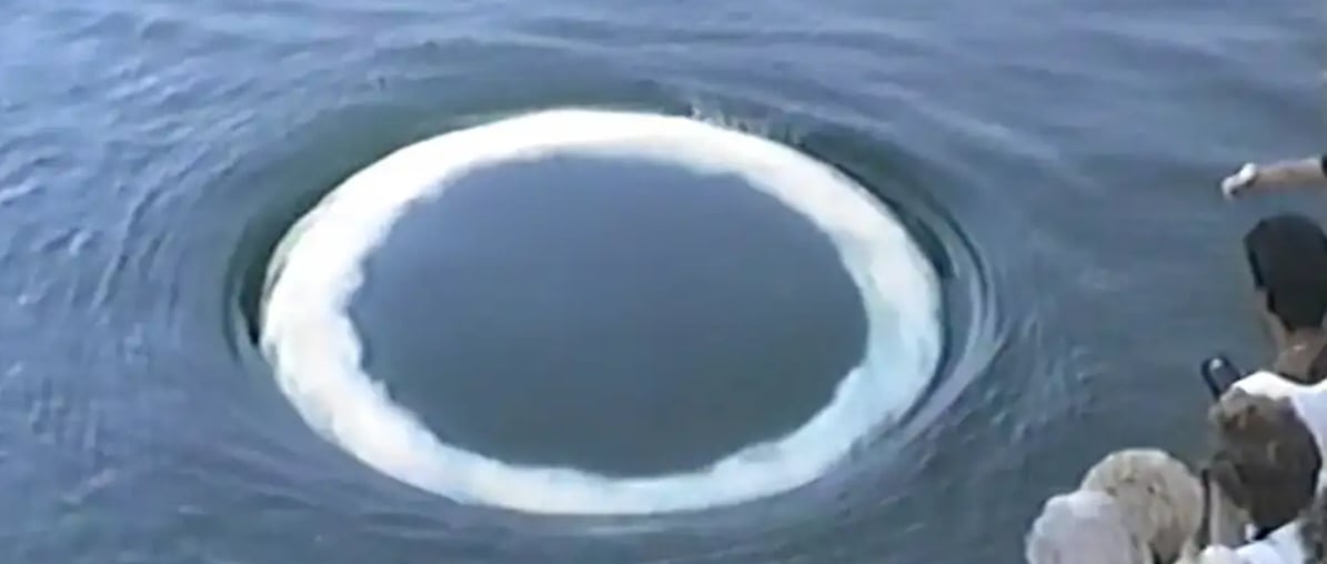 Las ballenas parecen dirigir estas burbujas hacia los humanos de manera intencional.
