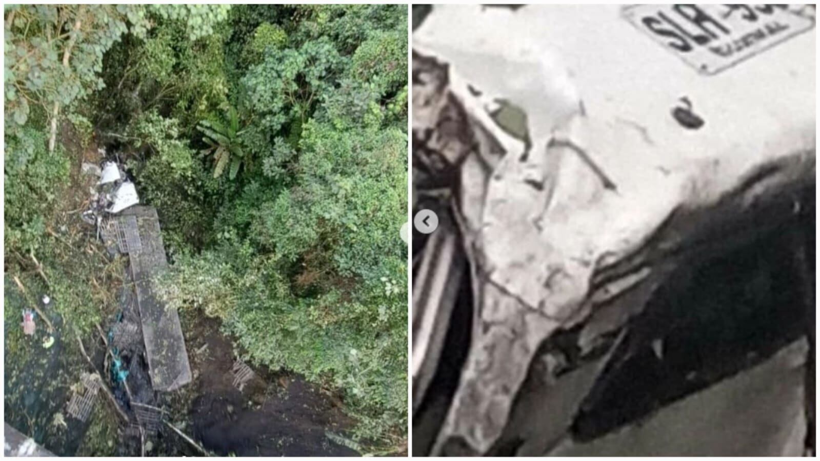 El conductor salió ileso del siniestro.