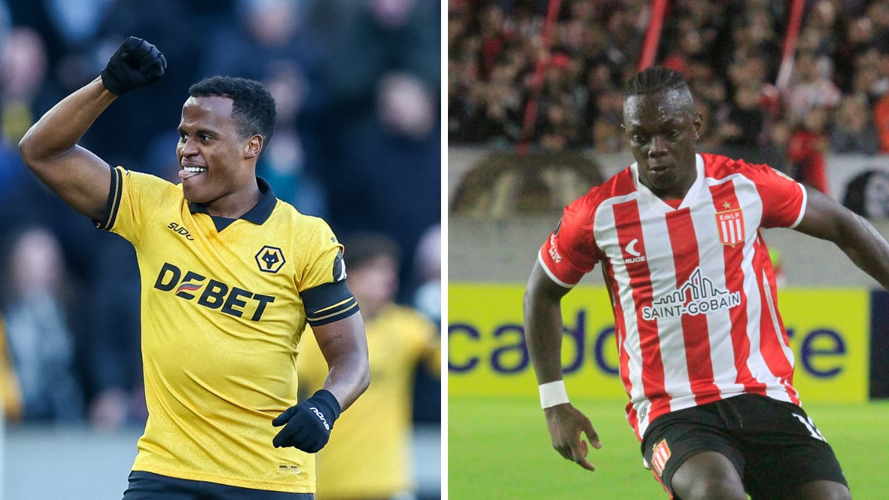 Jhon Arias y Edwuin Cetré podrían jugar juntos en Palmeiras.