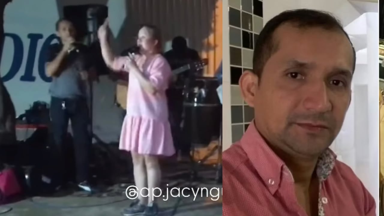 El corista fue recordado cantando música cristiana con Jacyn Guerrero en Valledupar.