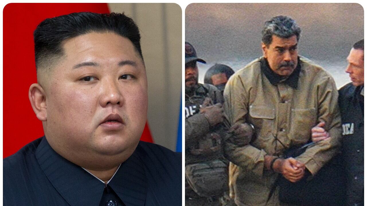 Kim Jong-Un y Nicolás Maduro