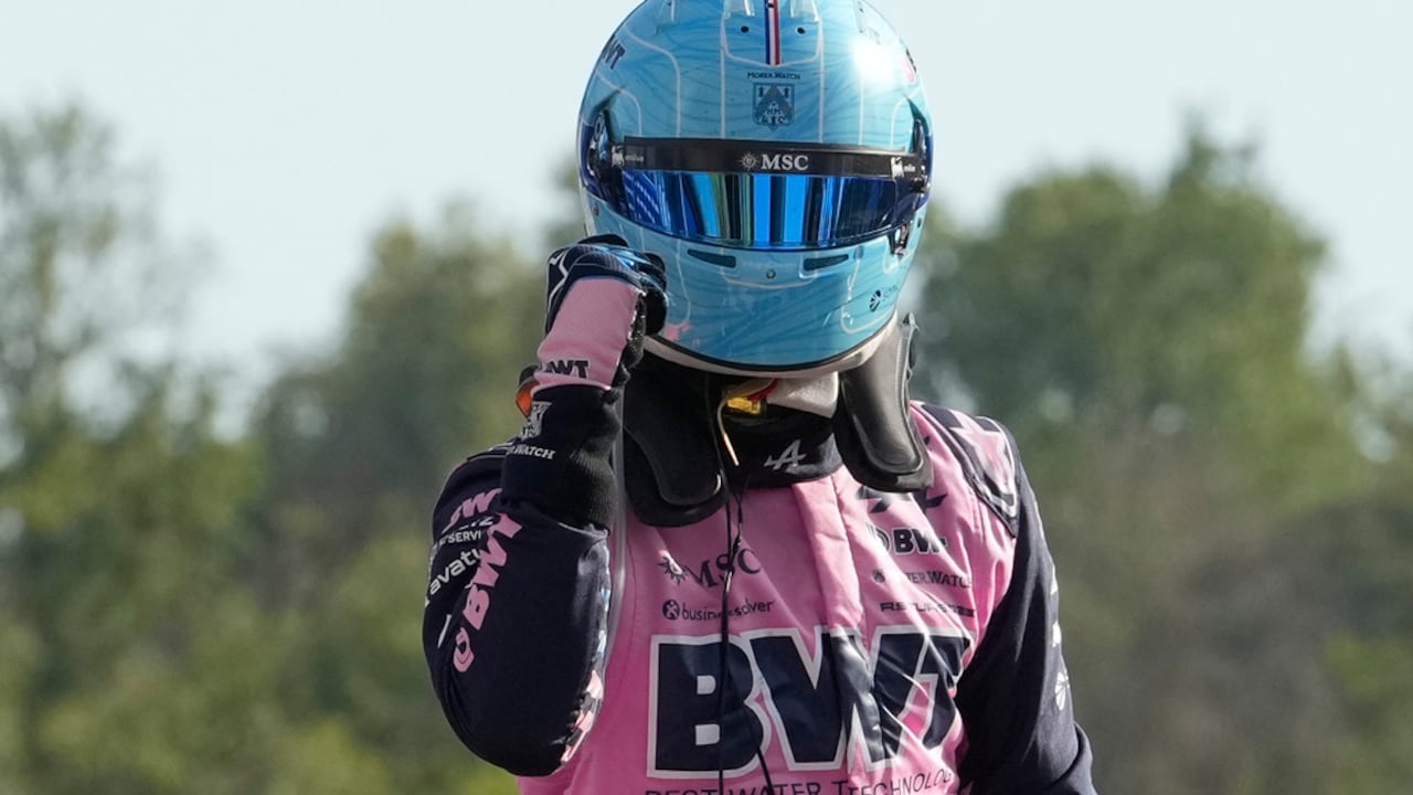 Pierre Gasly sorprendió en la clasificación del Gran Premio de Italia.