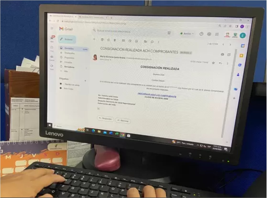 ¡Alerta, es una estafa! Recomendaciones ante la recepción de correos importantes de la Gobernación del Valle.