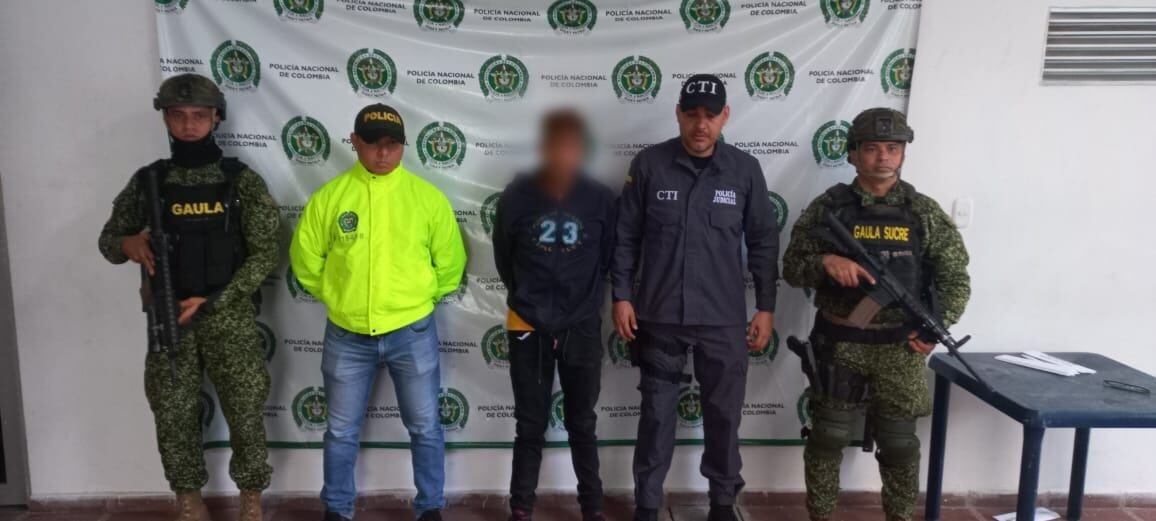 Golpe a estructura del Clan del Golfo que extorsiona en Sucre: neutralizan a cabecilla urbano del bloque ‘Uldar Cardona Rueda’