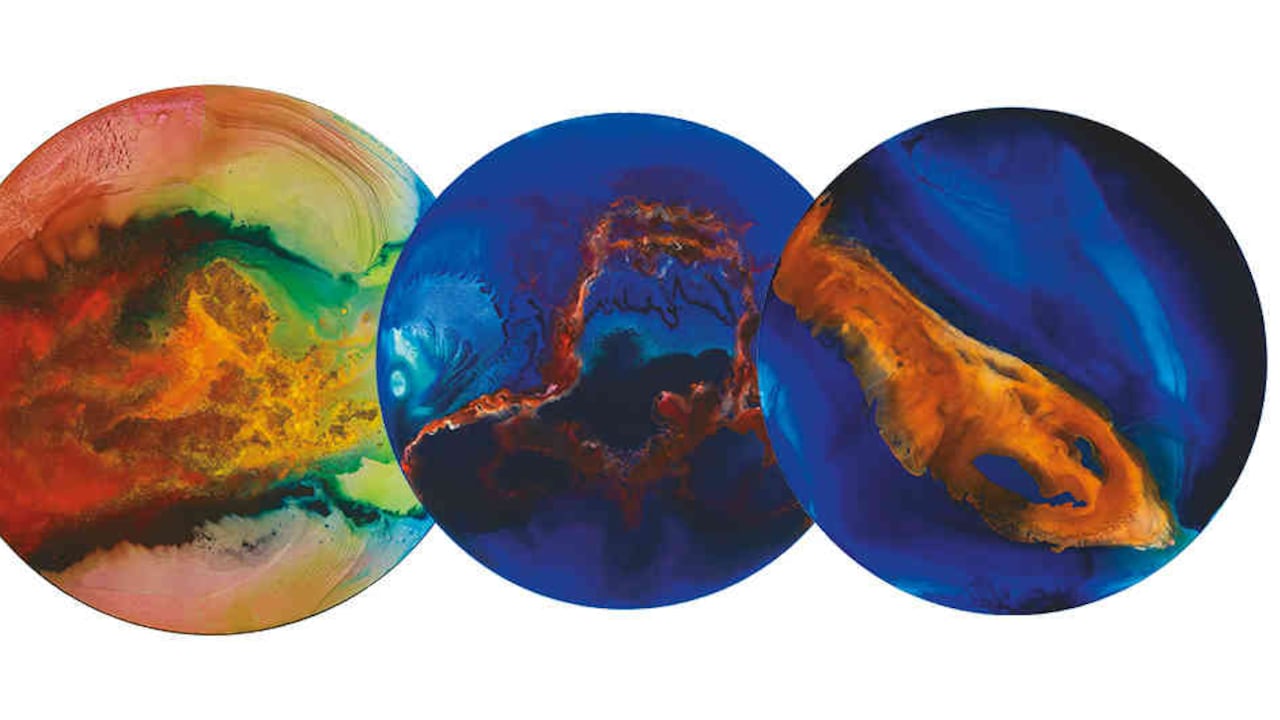 De izquierda a derecha, ‘Chroma S4 Chimaera’ (2017), ‘Chroma S4 Dragon’ (2016) y ‘Chroma S4 Nebula’ (2016).