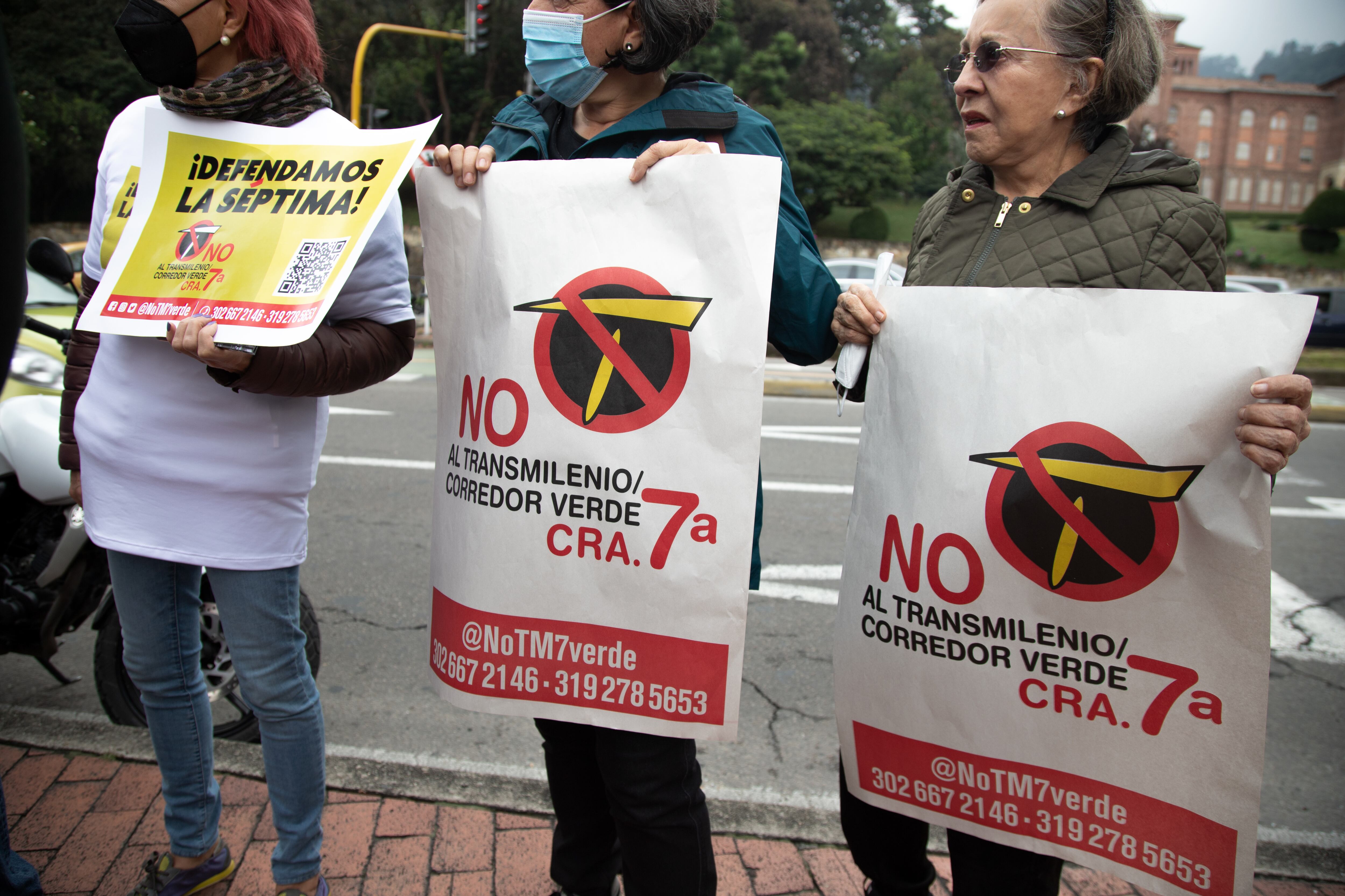 Protestas en la carrera séptima con 94