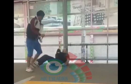 Hecho de inseguridad en una estación del MIO