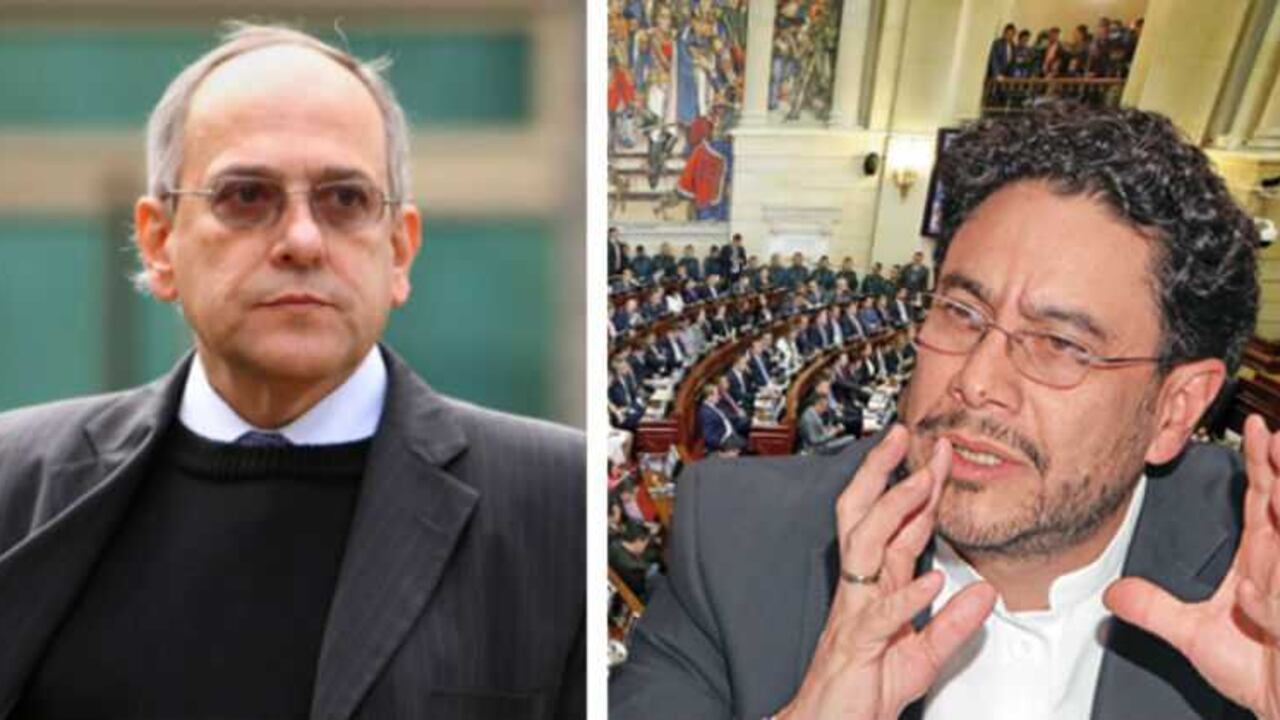 José Obdulio Gaviria e Iván Cepeda