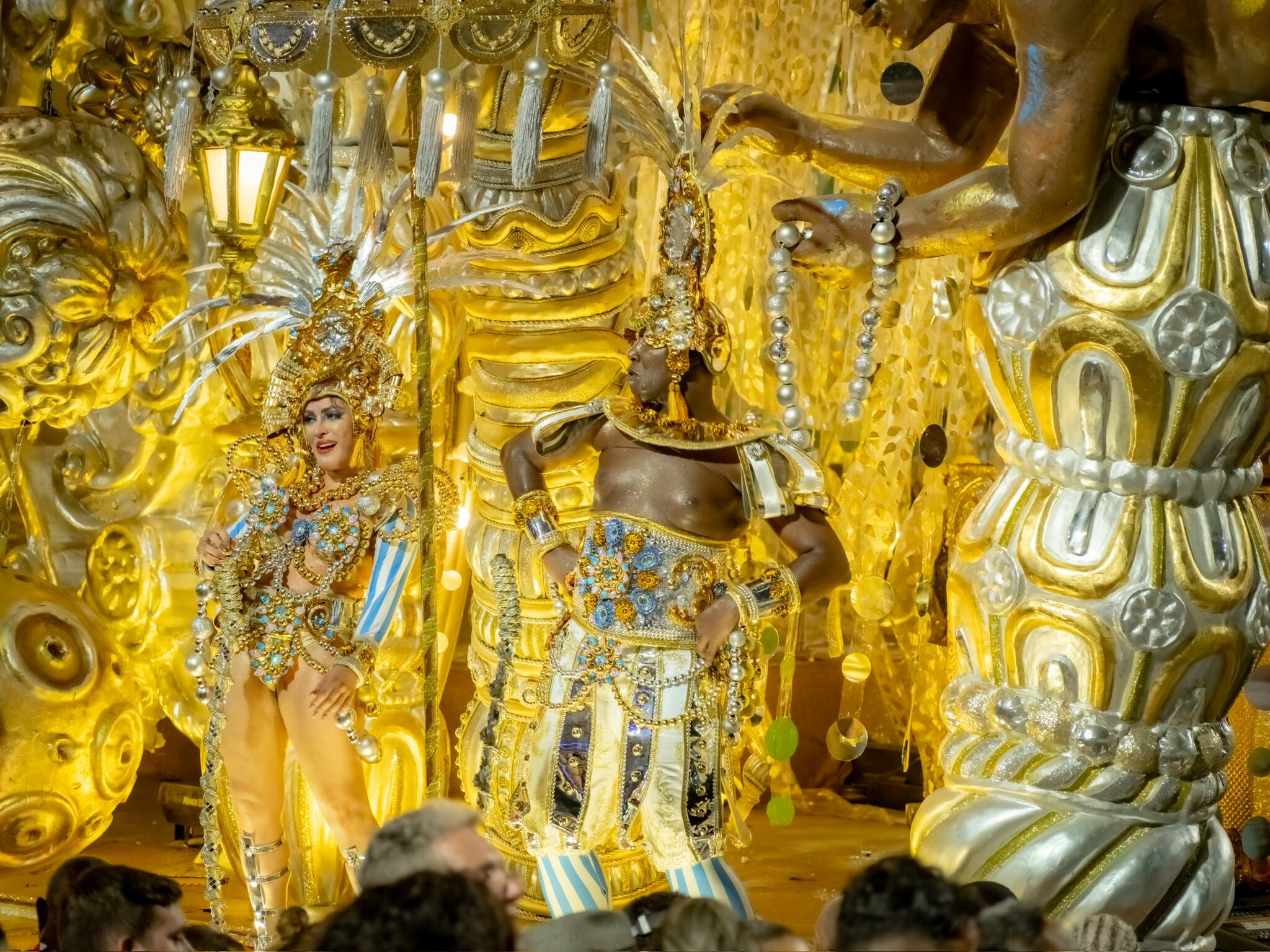 Camilo Zamora en el carnaval de Río