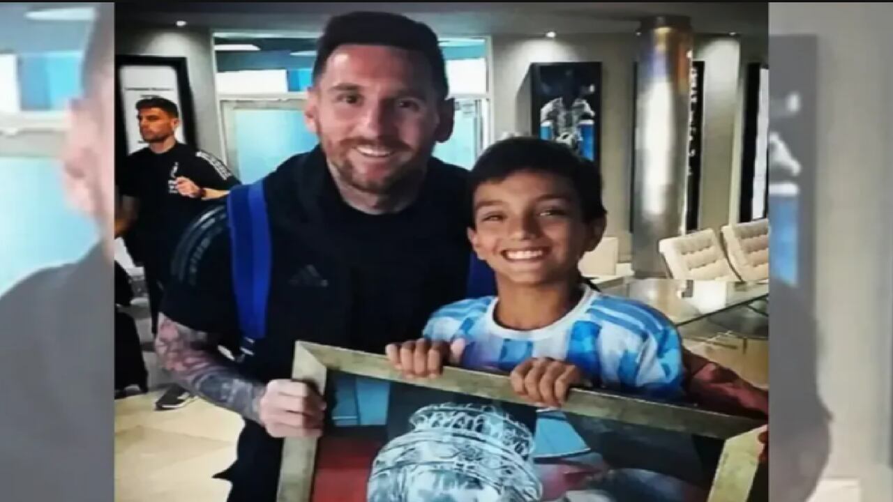Lionel Messi Foto: Tomada de C5N.com