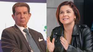 José Félix Lafaurie, presidente de Fedegán, y Jhenifer Mojica, ministra de Agricultura.