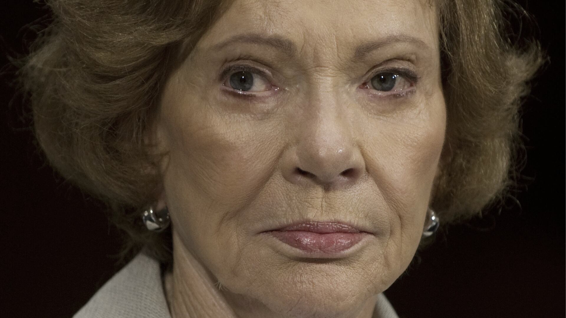 La exprimera dama estadounidense Rosalynn Carter.