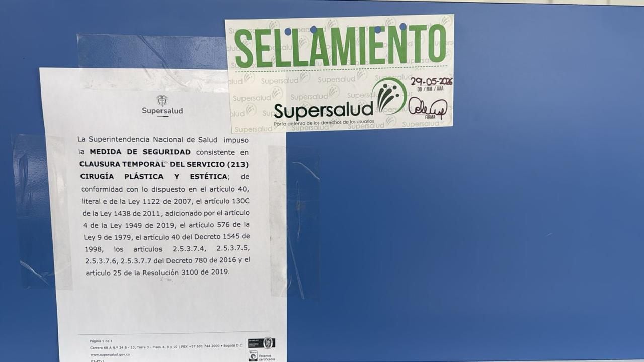 Cierre temporal del servicio de cirugía plástica y estética de la Clínica de Obesidad y Envejecimiento.