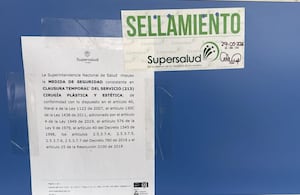 Cierre temporal del servicio de cirugía plástica y estética de la Clínica de Obesidad y Envejecimiento