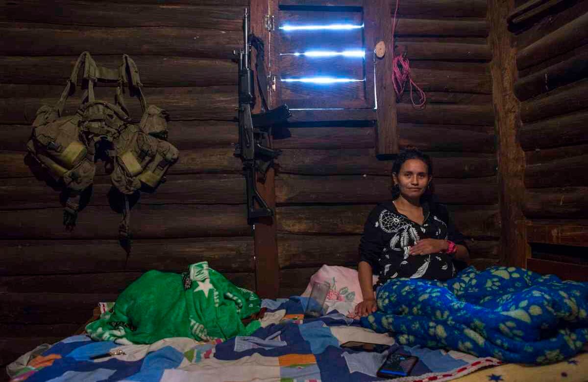 Campamento de las Farc en Icononzo, el 27 de enero de 2017. Foto: Juan Carlos Sierra
