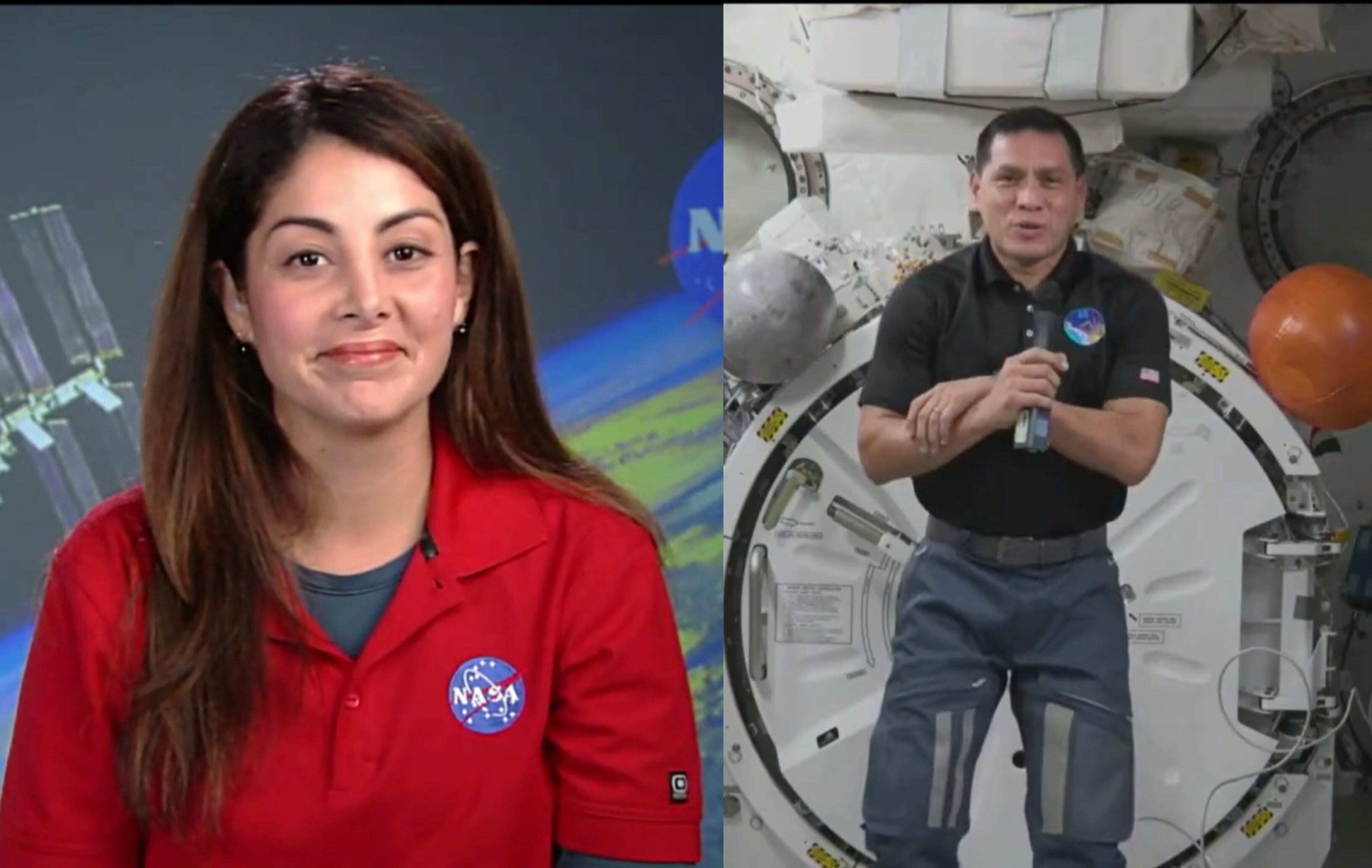 Diana Trujillo tuvo la primera conversación en español con astronauta latino en la EEI