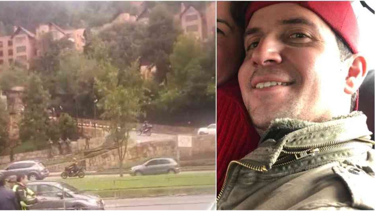 Calderón es acusado de ser un espía por haber grabado un video con su celular, el pasado 22 de noviembre, justo al frente de la residencia del presidente Iván Duque.