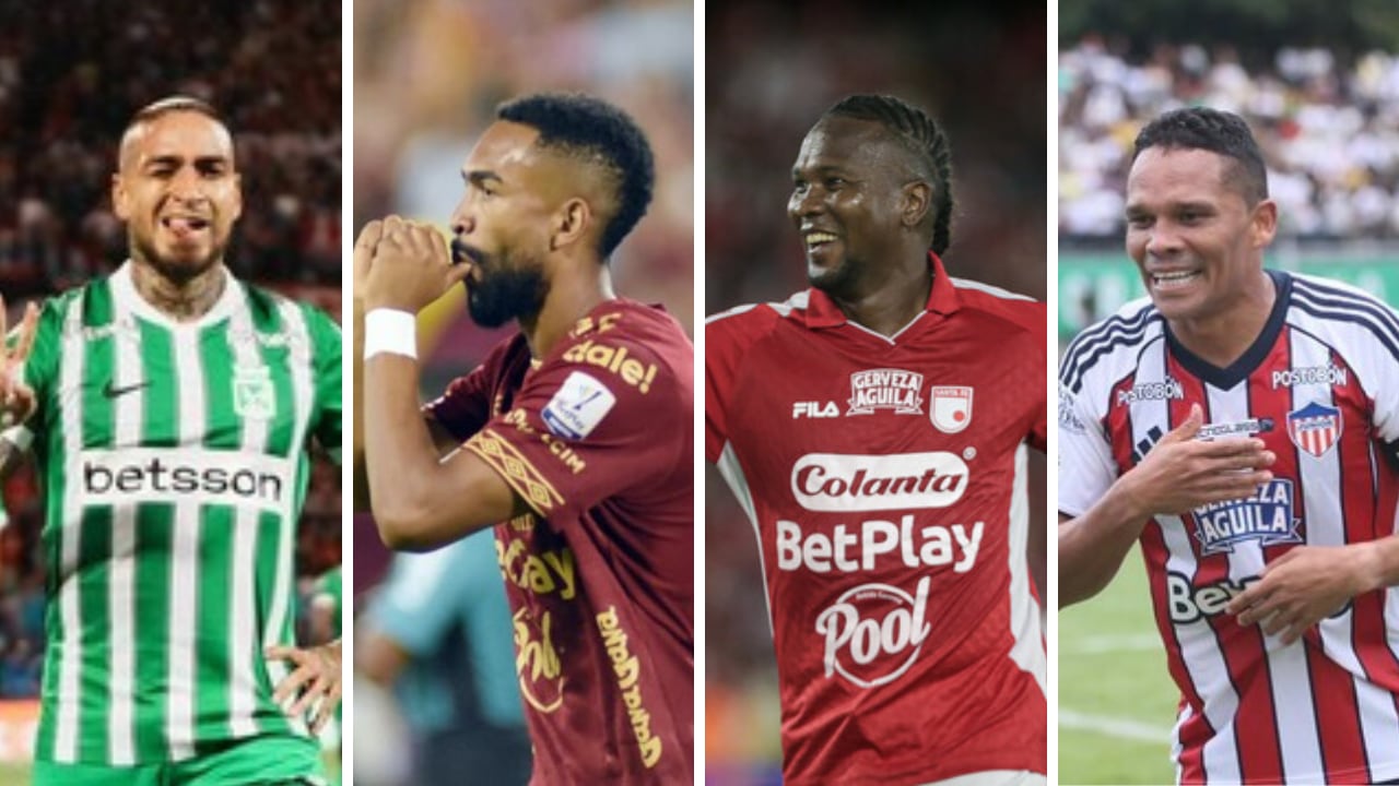 Nacional, Tolima, Santa Fe y Junior: los equipos clasificados a las semifinales de la Liga BetPlay.