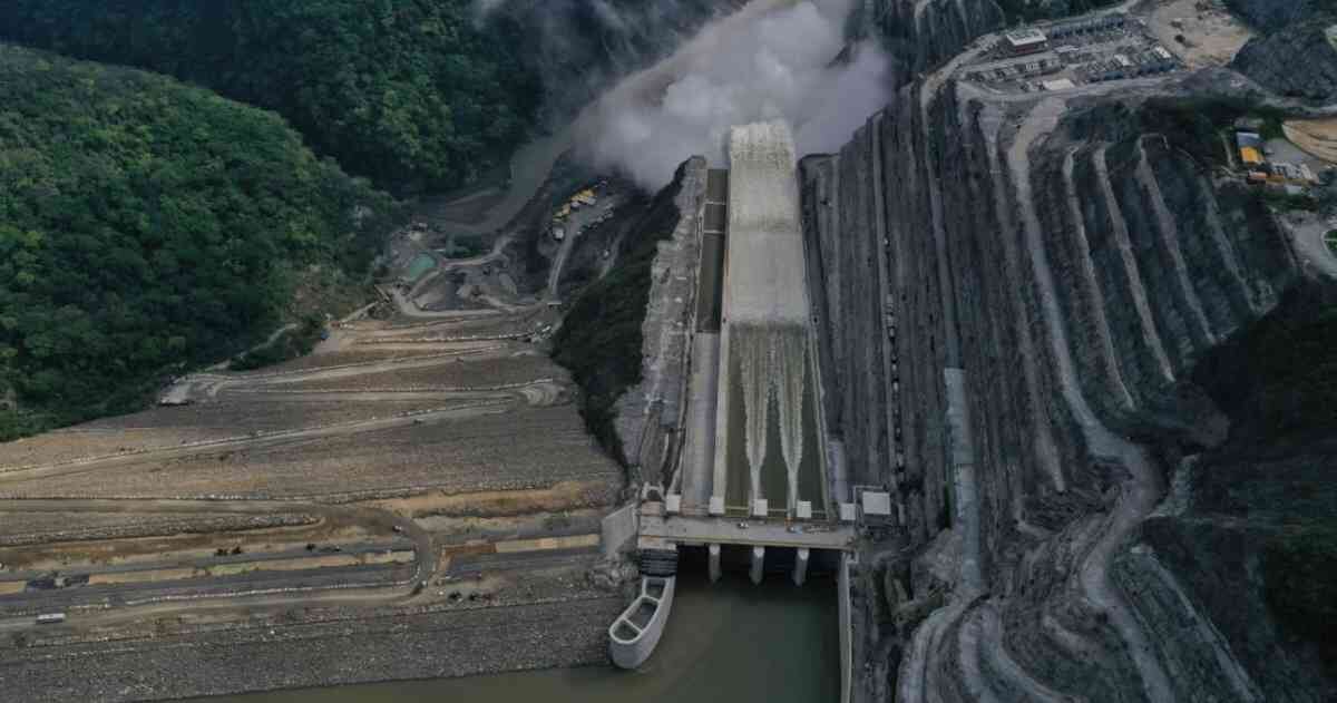 Proyecto de generación de energía de Hidroituango.