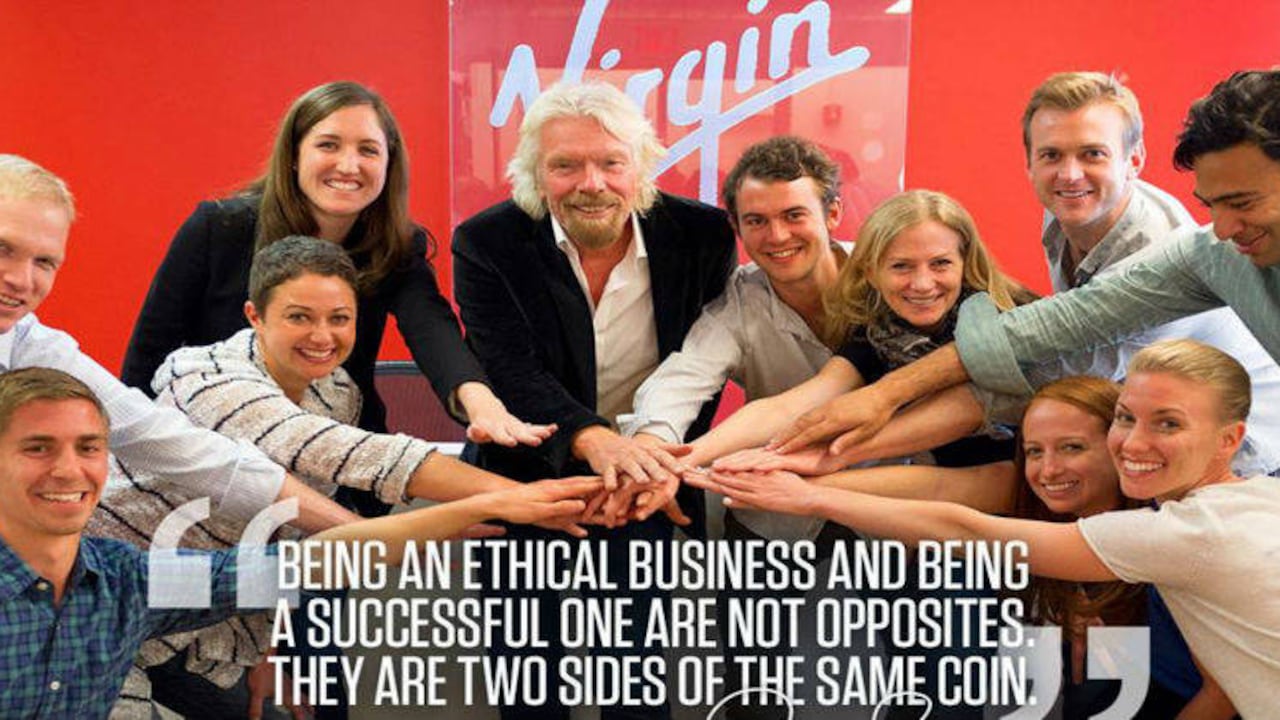 Facebook Richard Branson