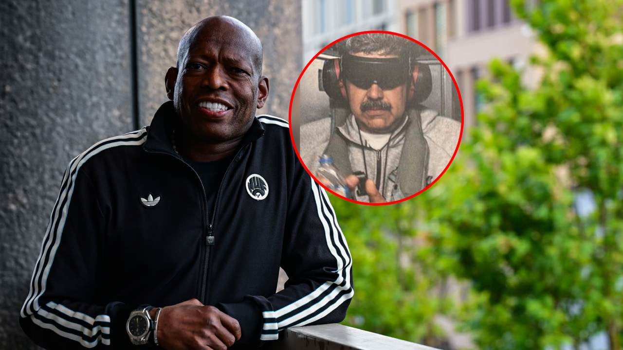 Faustino Asprilla, exjugador colombiano / Nicolás Maduro capturado.