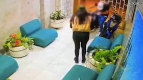 Presunto ladrón en Bogotá.